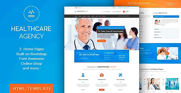 Healthcare Agency - Medical HTML