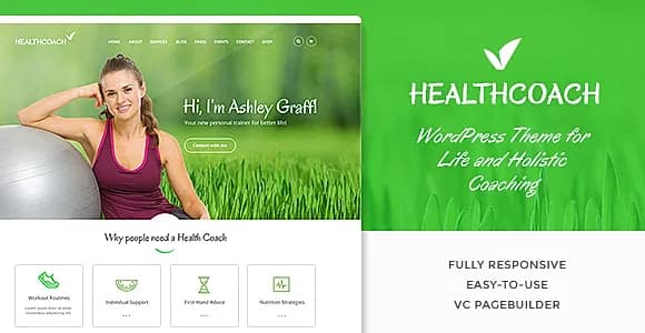 HealthCoach WordPress Theme