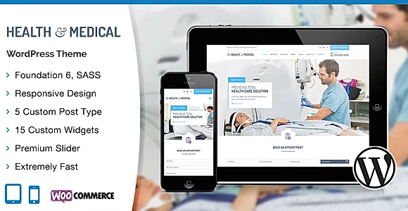 HealthMedical WPL WordPress Theme