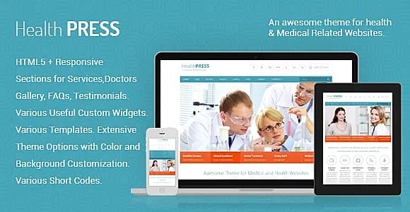 HealthPress WordPress Theme
