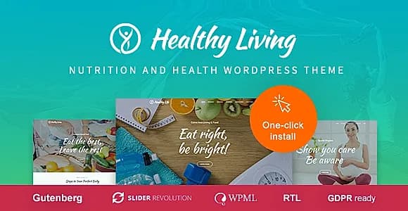 Healthy Living WordPress Theme