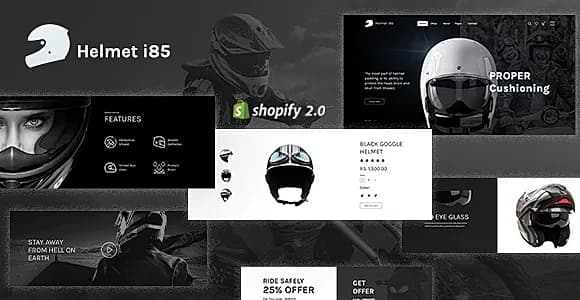 Helmeti - Helmet Store Shopify Theme