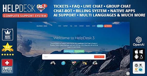 HelpDesk 3 - The professional Support Solution