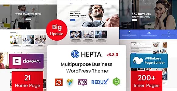 Hepta WordPress Theme