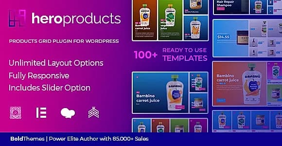 Hero Products WordPress Plugin