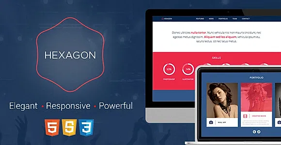 Hexagon - Responsive HTML5 Template