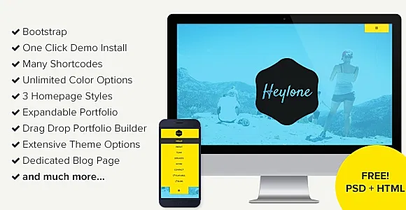 Heylone WordPress Theme