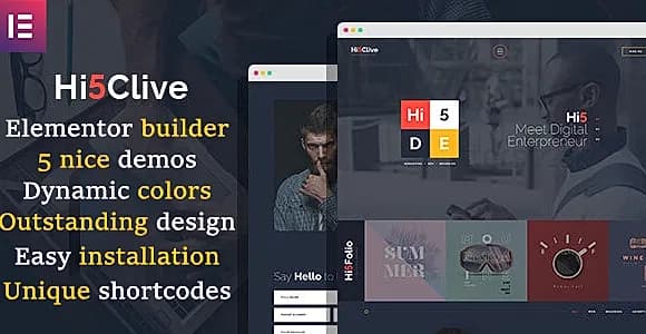 Hi5clive WordPress Theme