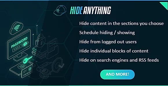 Hide Anything WordPress Plugin