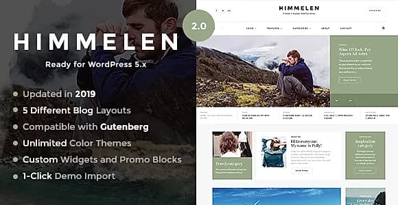 Himmelen WordPress Theme