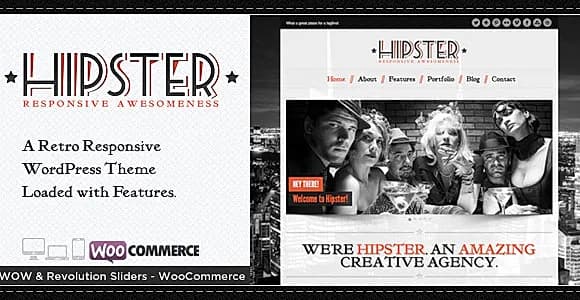 Hipster WordPress Theme
