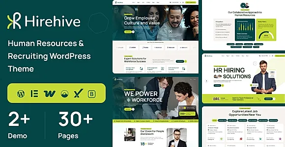 Hire Hive WordPress Theme