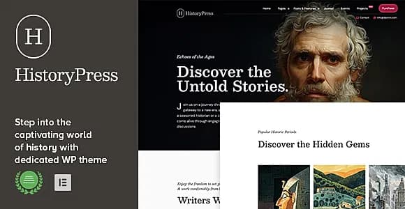HistoryPress WordPress Theme