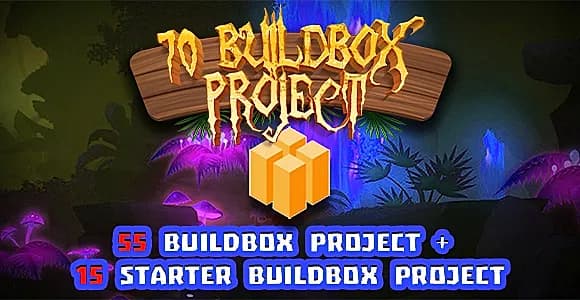 Hobiron Buildbox Bundle ( 55 Buildbox Project + 15 Buildbox Starter Project + Android Project )
