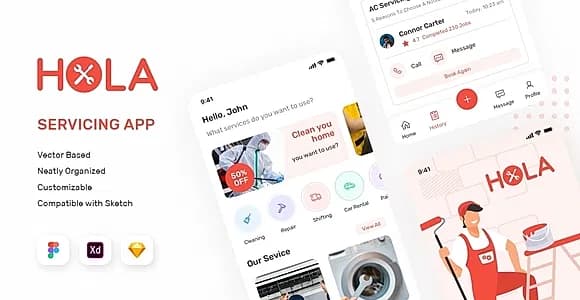 Hola Service UI kit