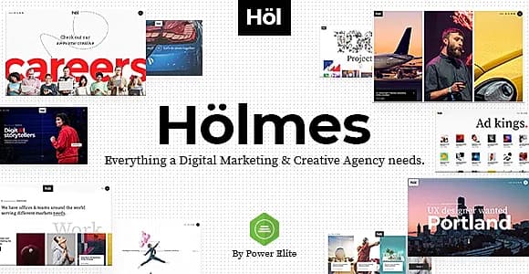 Holmes WordPress Theme