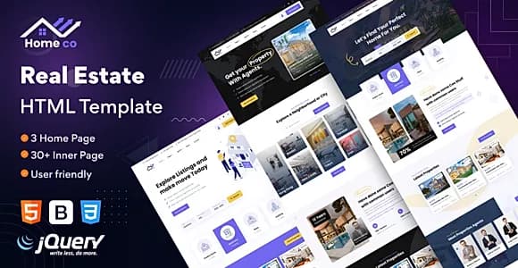 HomeCo - Real Estate HTML Template