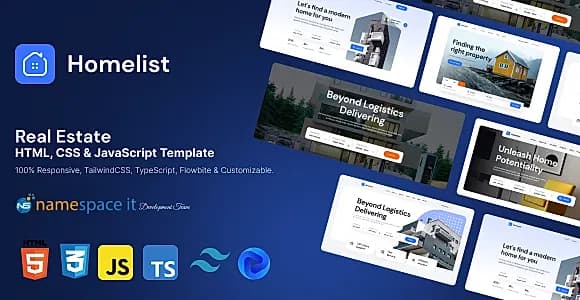 Homelist - Real Estate HTML template