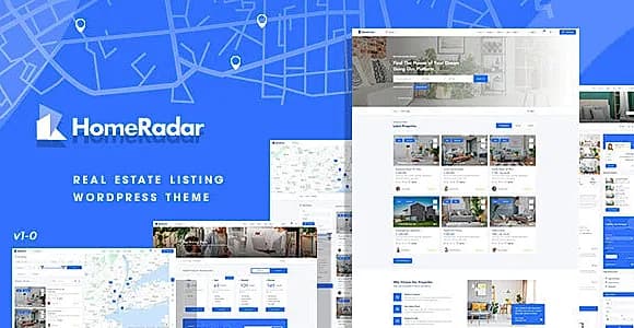 HomeRadar WordPress Theme