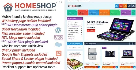 HomeShop WordPress Theme
