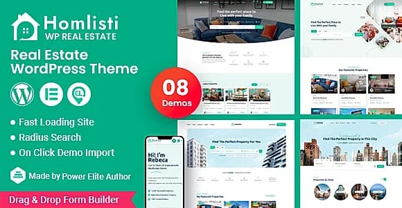 HomListi WordPress Theme