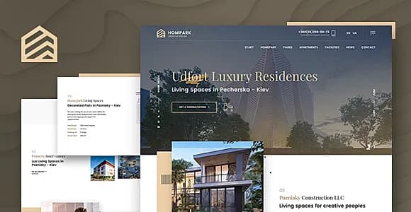 Hompark WordPress Theme