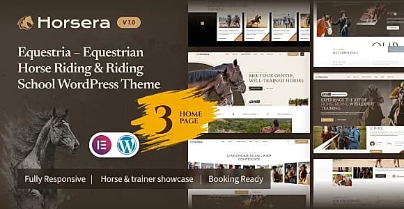 Horsera WordPress Theme