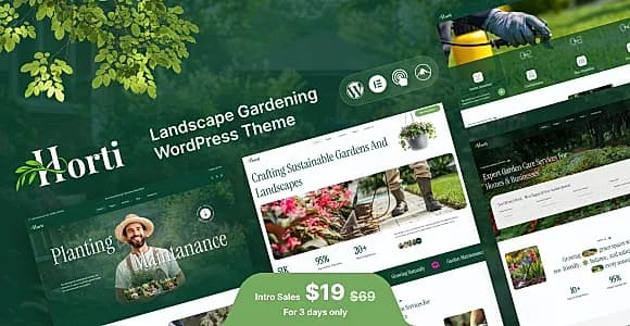 Horti WordPress Theme