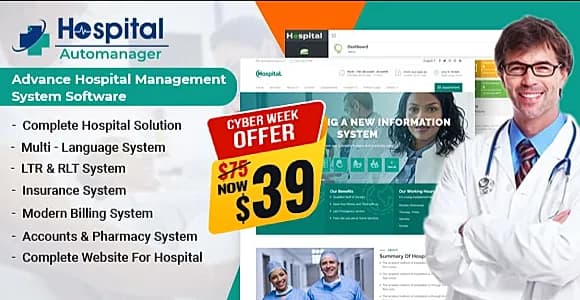 Hospital AutoManager | Advance Hospital Management System Software