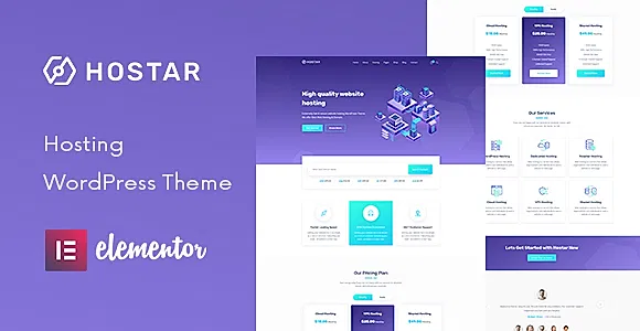 Hostar WordPress Theme