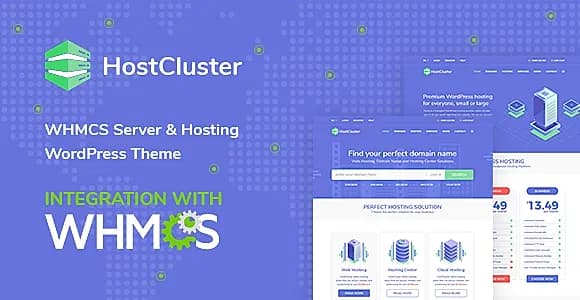 HostCluster WordPress Theme