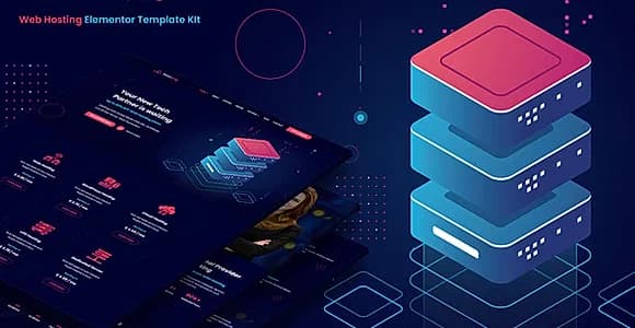 Hostyng - Web Hosting Elementor Template Kit