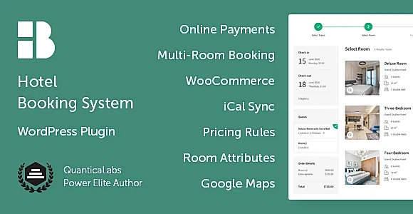Hotel Booking System for WordPress WordPress Plugin