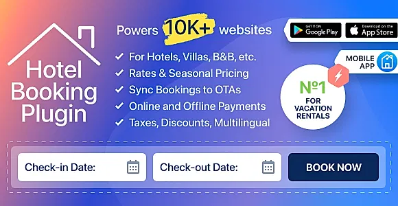 Hotel Booking WordPress Plugin