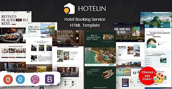 Hotelin - Hotel Booking HTML Template
