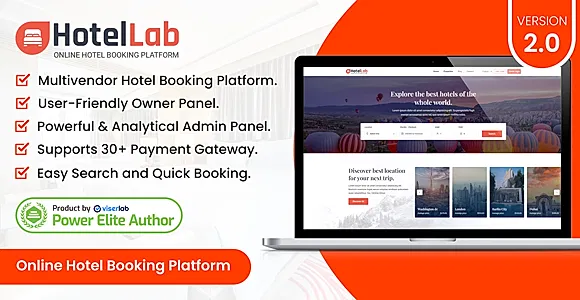 HotelLab - Online Hotel Booking Platform