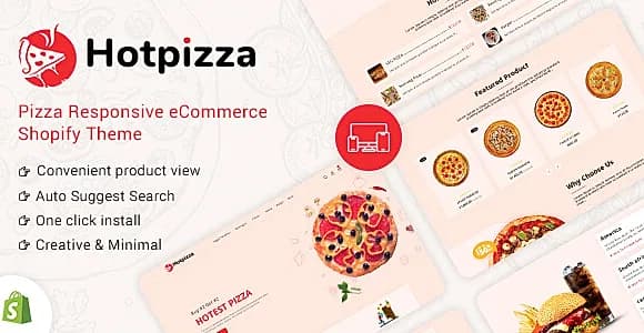 HotPizza - Pizza & Food Delivery Shopify Store