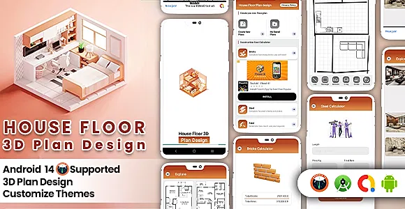 House Floor 3D Plan design, Floor Plan Creator, Planner 3D, Home Design, Home Decor, Home Interior