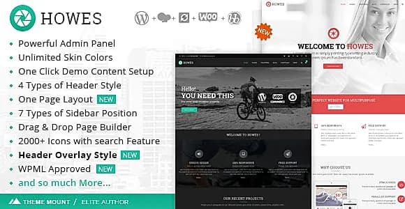 Howes WordPress Theme