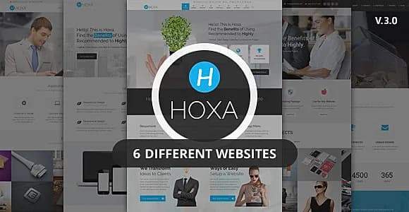 Hoxa - Responsive Multipurpose Joomla Template