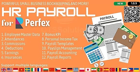 HR Payroll module for Perfex CRM