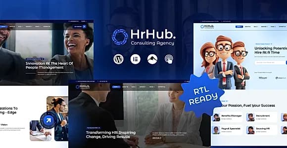 HrHub WordPress Theme