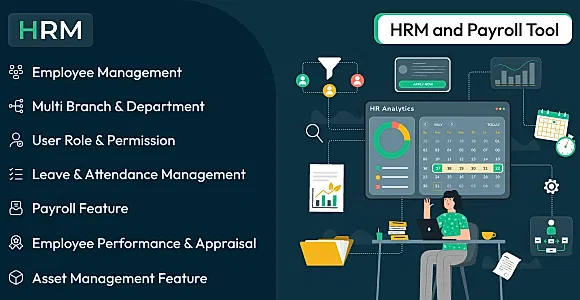 HRM - HR and Payroll Tool