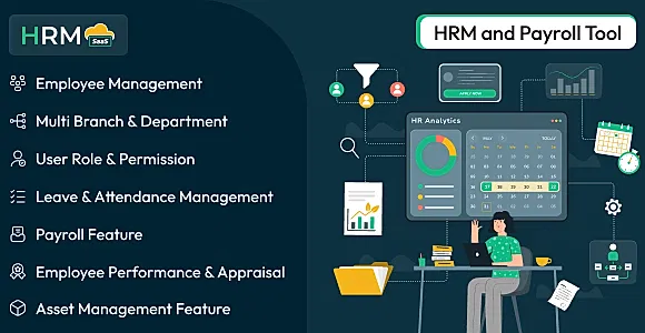 HRM SaaS - HR and Payroll Tool