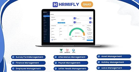 Hrmifly SAAS - Complete Payroll And HR Management System (HRM)