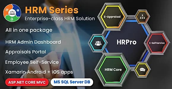 HRPRO - HRM Series Solution with Web System and Mobile Apps