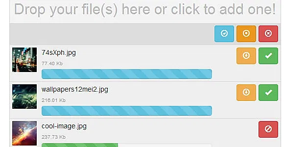 HTML5 File Upload
