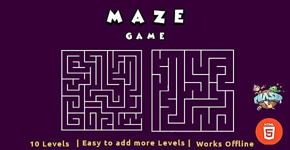 HTML5 Maze Game - Phaser Game