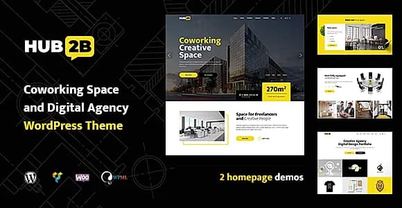 Hub2B WordPress Theme