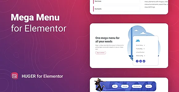 Huger for Elementor WordPress Plugin